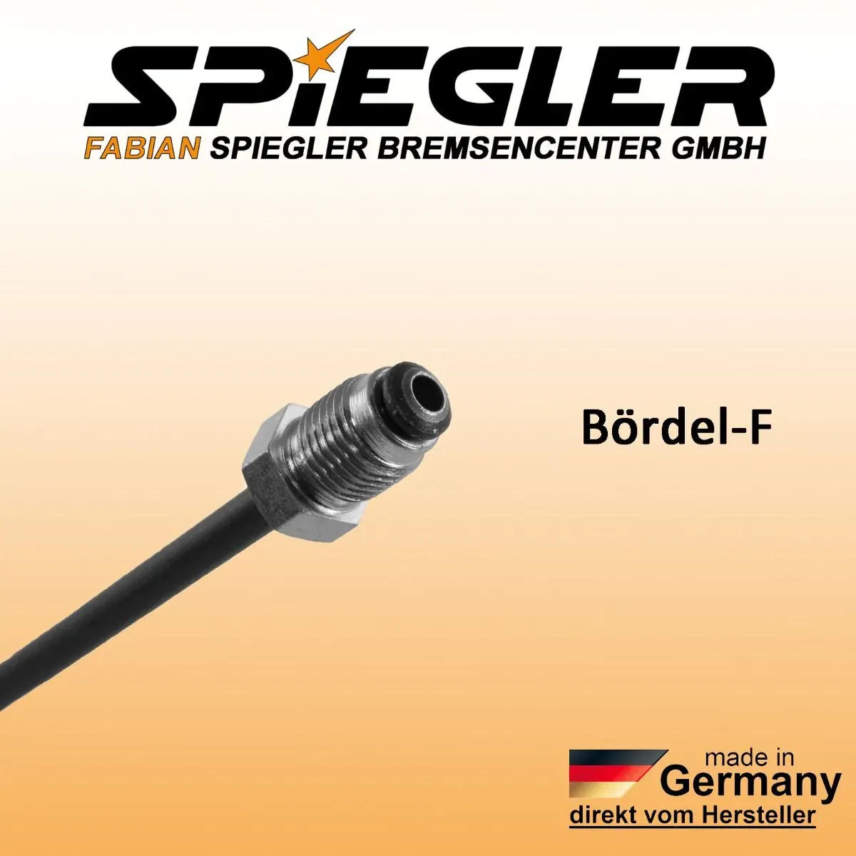 Bremsrohr Bördel F (6 ⌀)